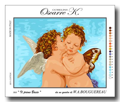 il bacio mezzo punto