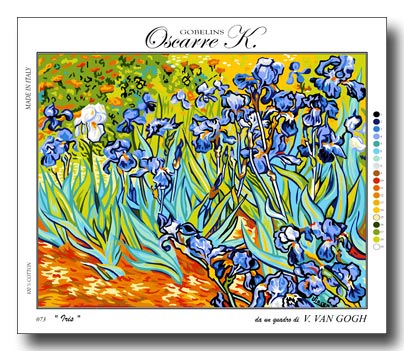 iris van gogh mezzo punto