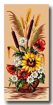 Ikebana con girasole
