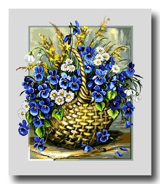 fiori di campo mezzo punto